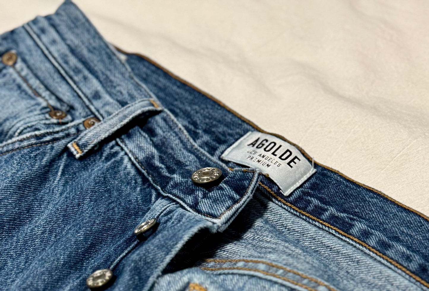 AGOLDE Jamie High-Waist Ankle Jeans - sz 28