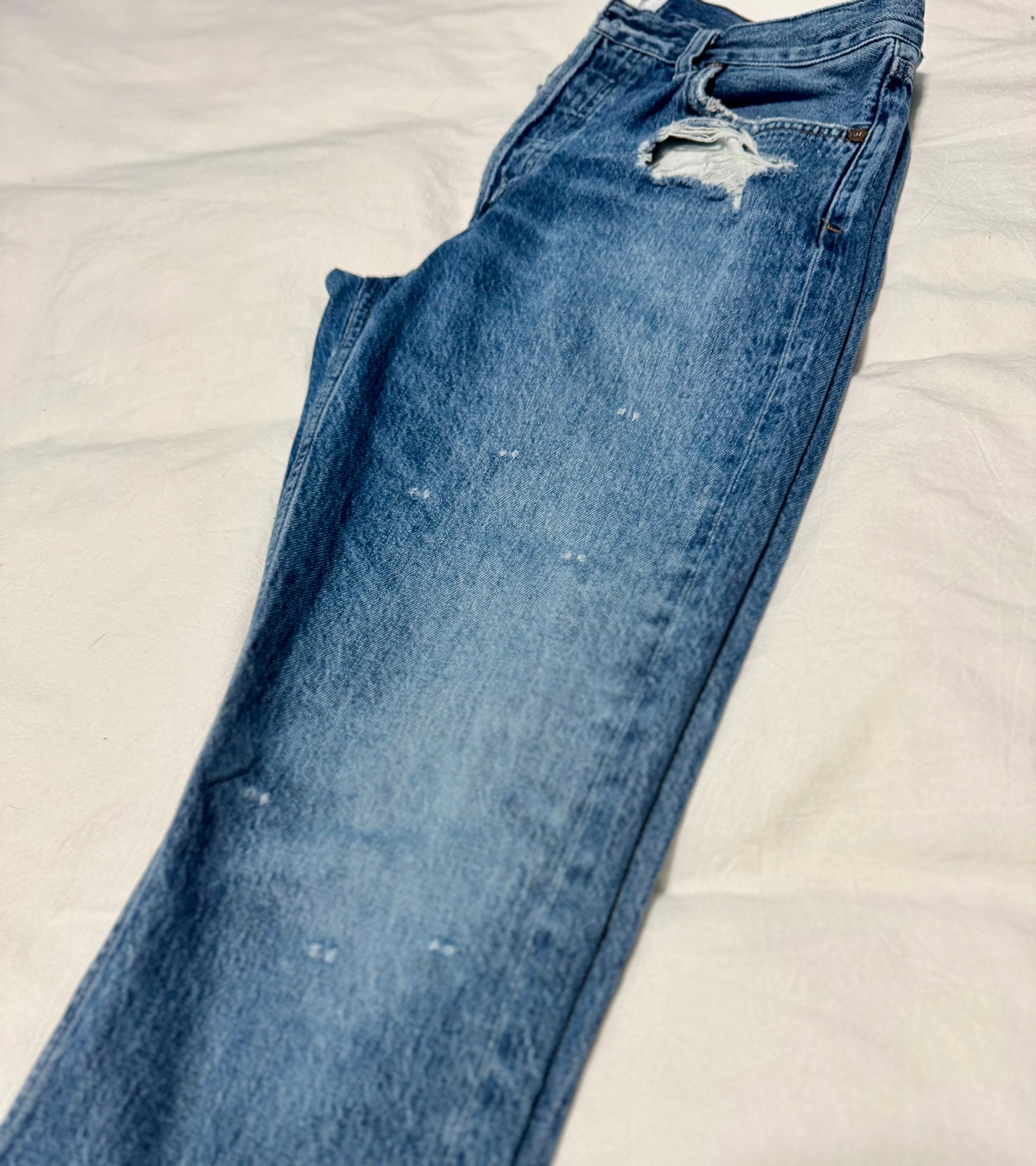 AGOLDE Jamie High-Waist Ankle Jeans - sz 28