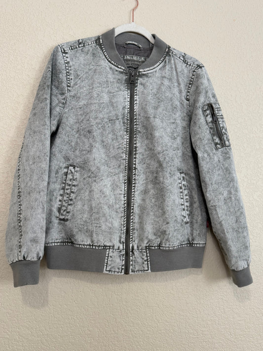 Vintage Levi’s Acid Wash Bomber Jacket - sz M