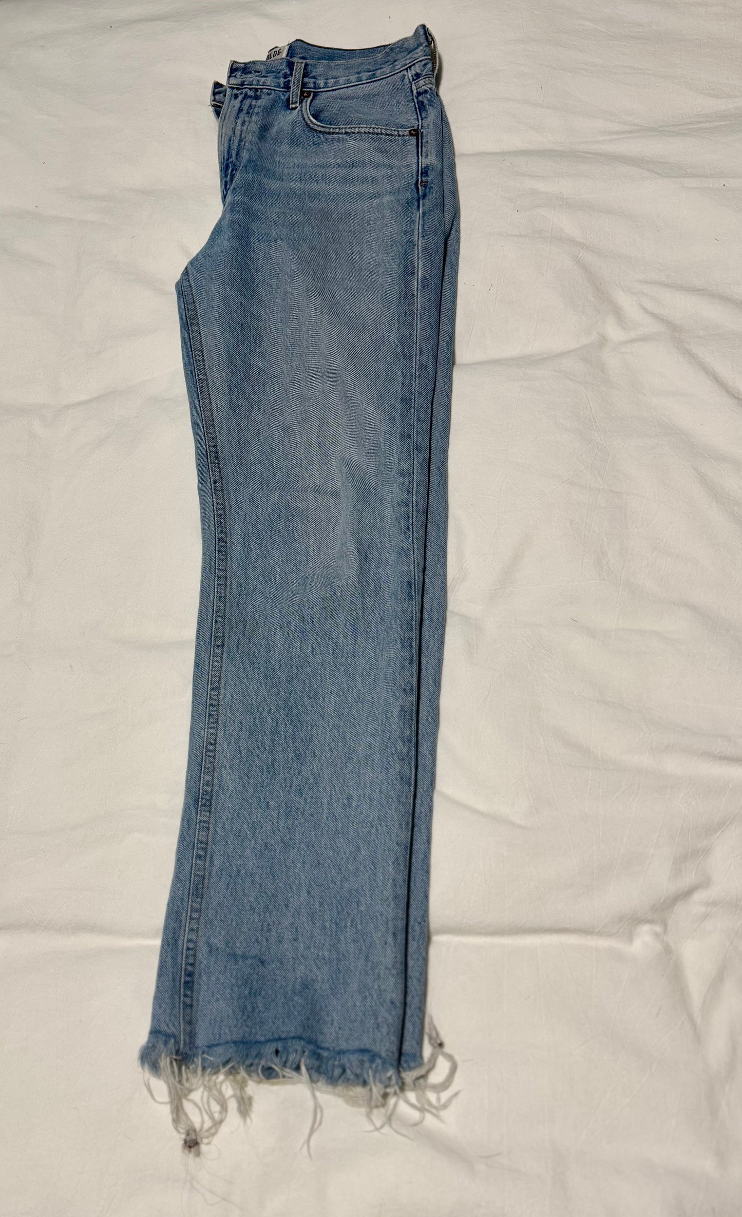 AGOLDE High-Rise Tapered Baggy Jean - sz 29