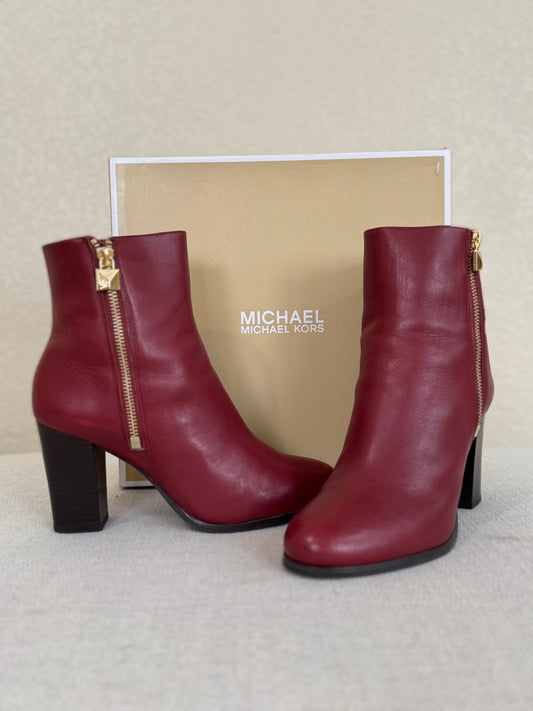 Michael Kors Frenchie Ankle Boots - sz 8 (NWT)