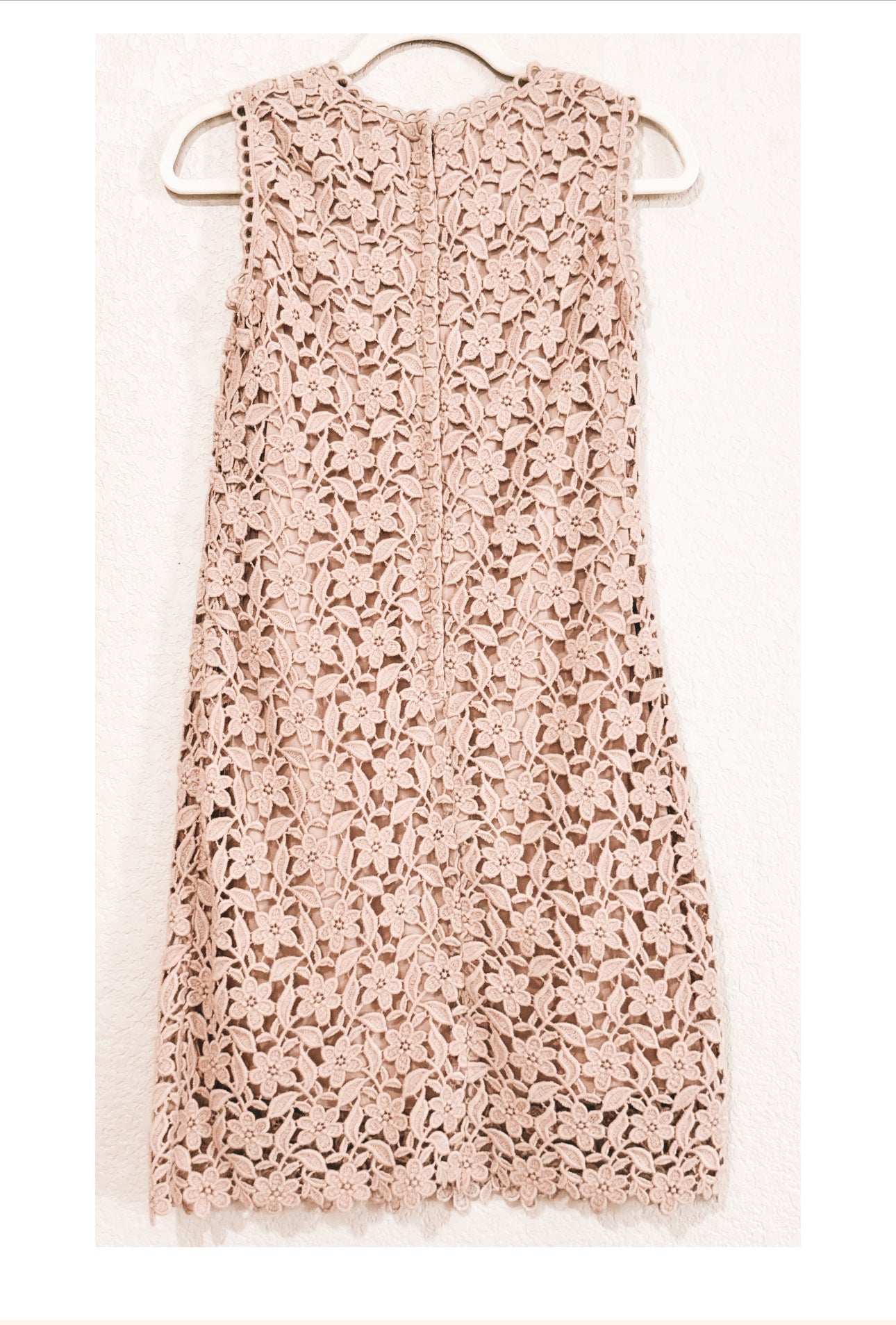 Dolce & Gabbana Lace Overlay Sheath Dress - Vintage