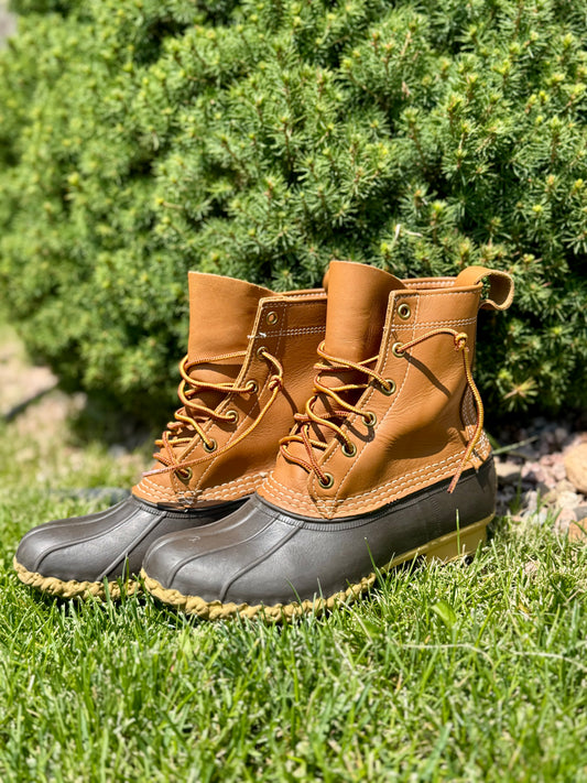 LL Bean 8” Bean Duck Boots - sz 6