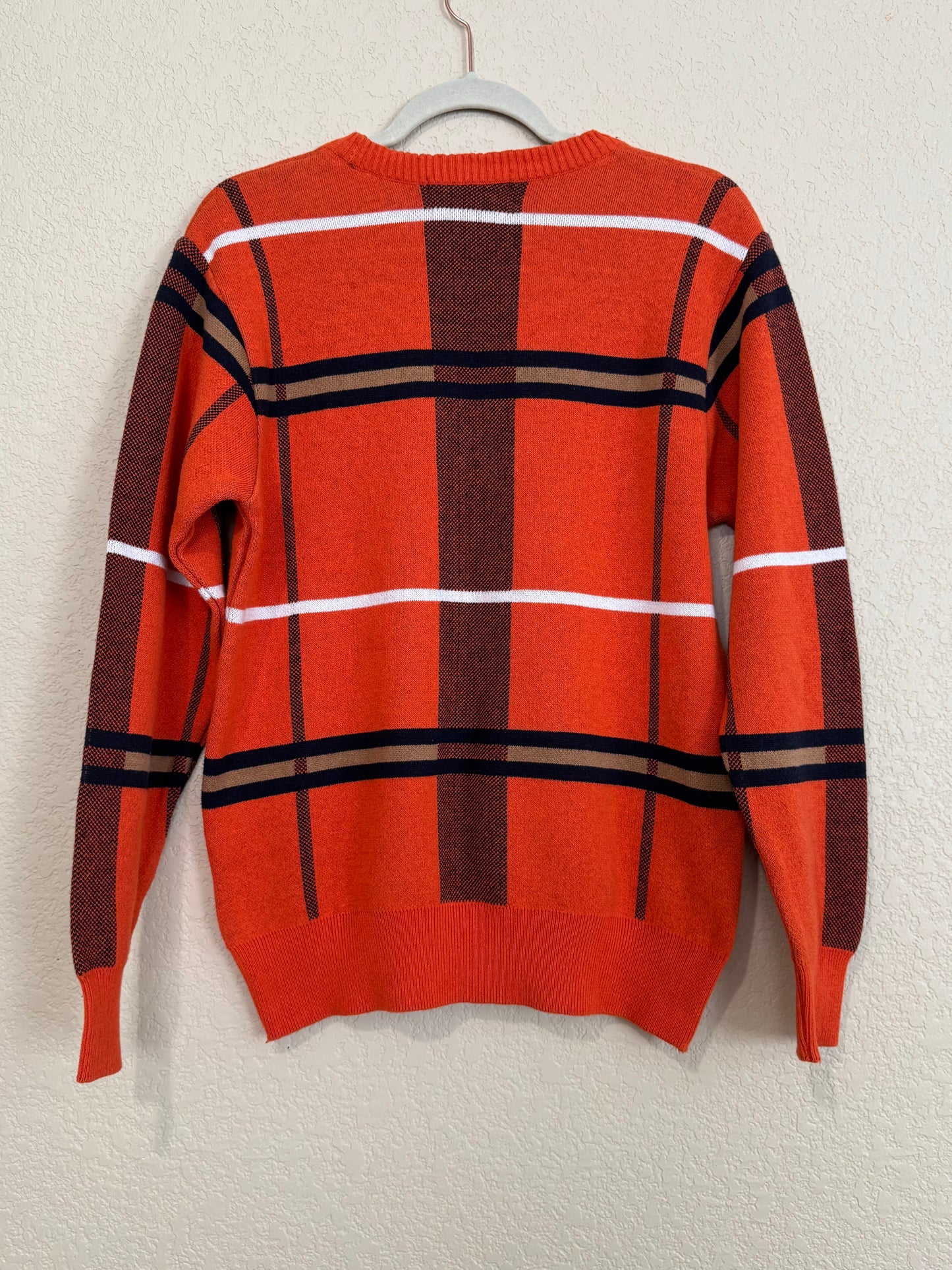 Vintage Burberry Crewneck Cotton Sweater - sz L