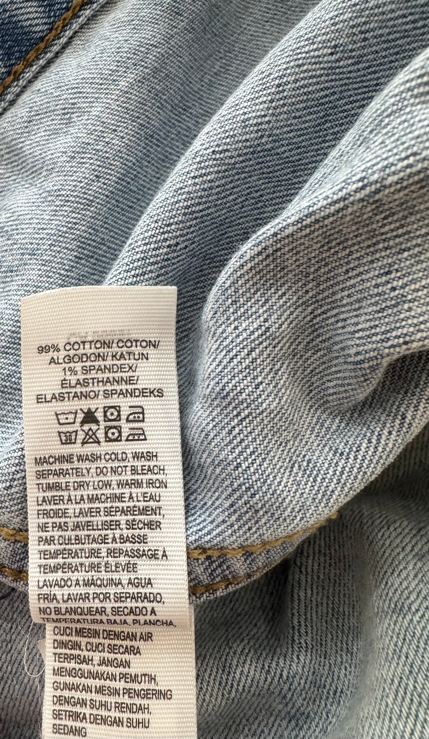 Vintage Lucky Brand Denim Jacket - sz L