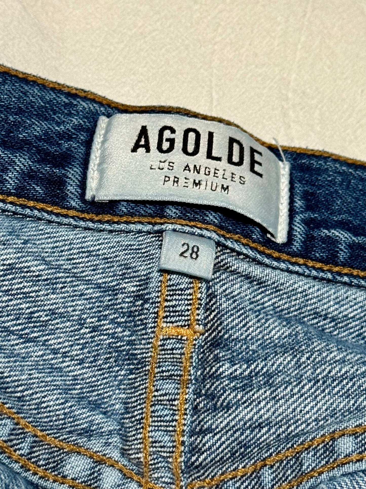 AGOLDE Jamie High-Waist Ankle Jeans - sz 28