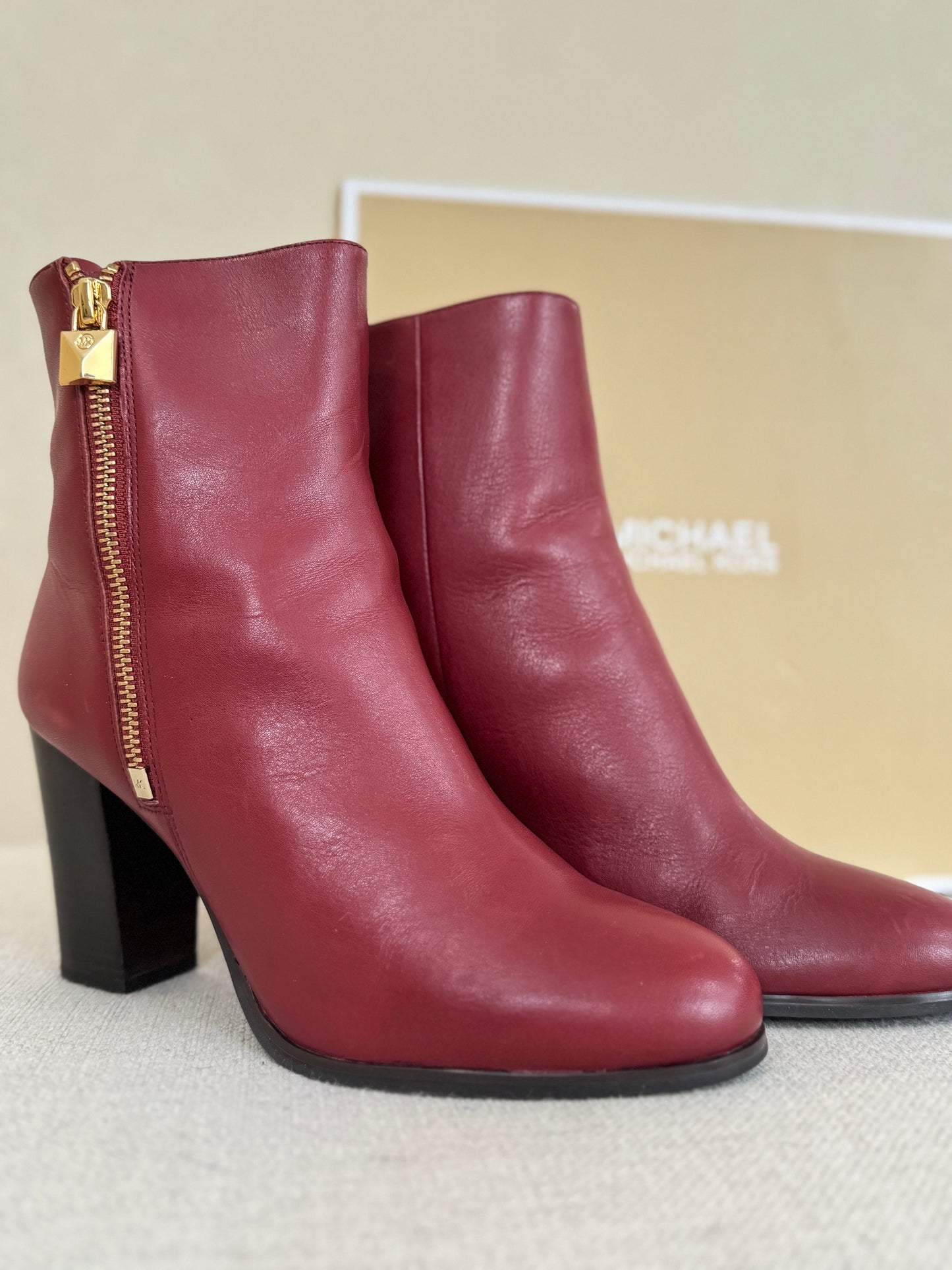 Michael Kors Frenchie Ankle Boots - sz 8 (NWT)