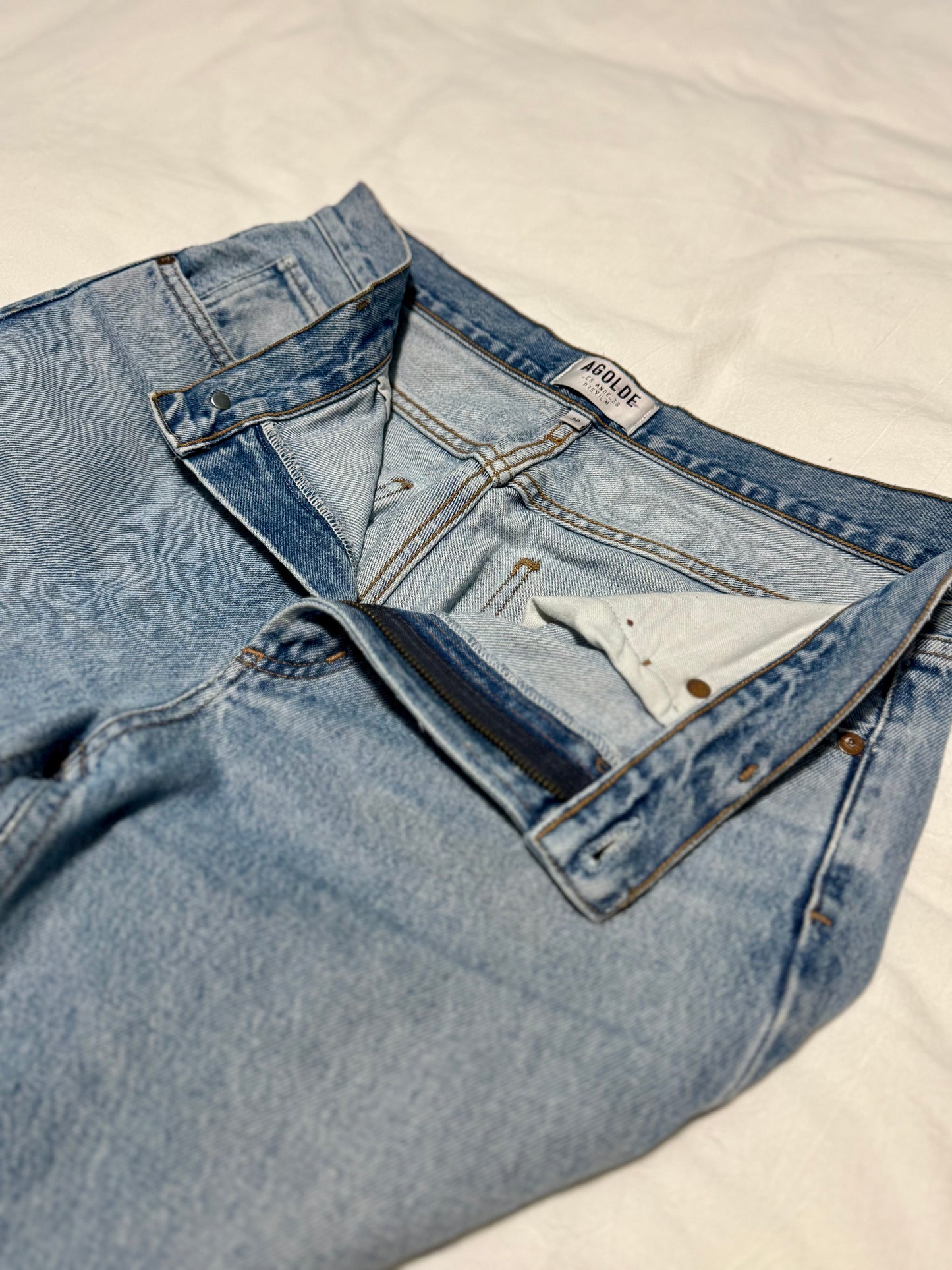 AGOLDE High-Rise Tapered Baggy Jean - sz 29