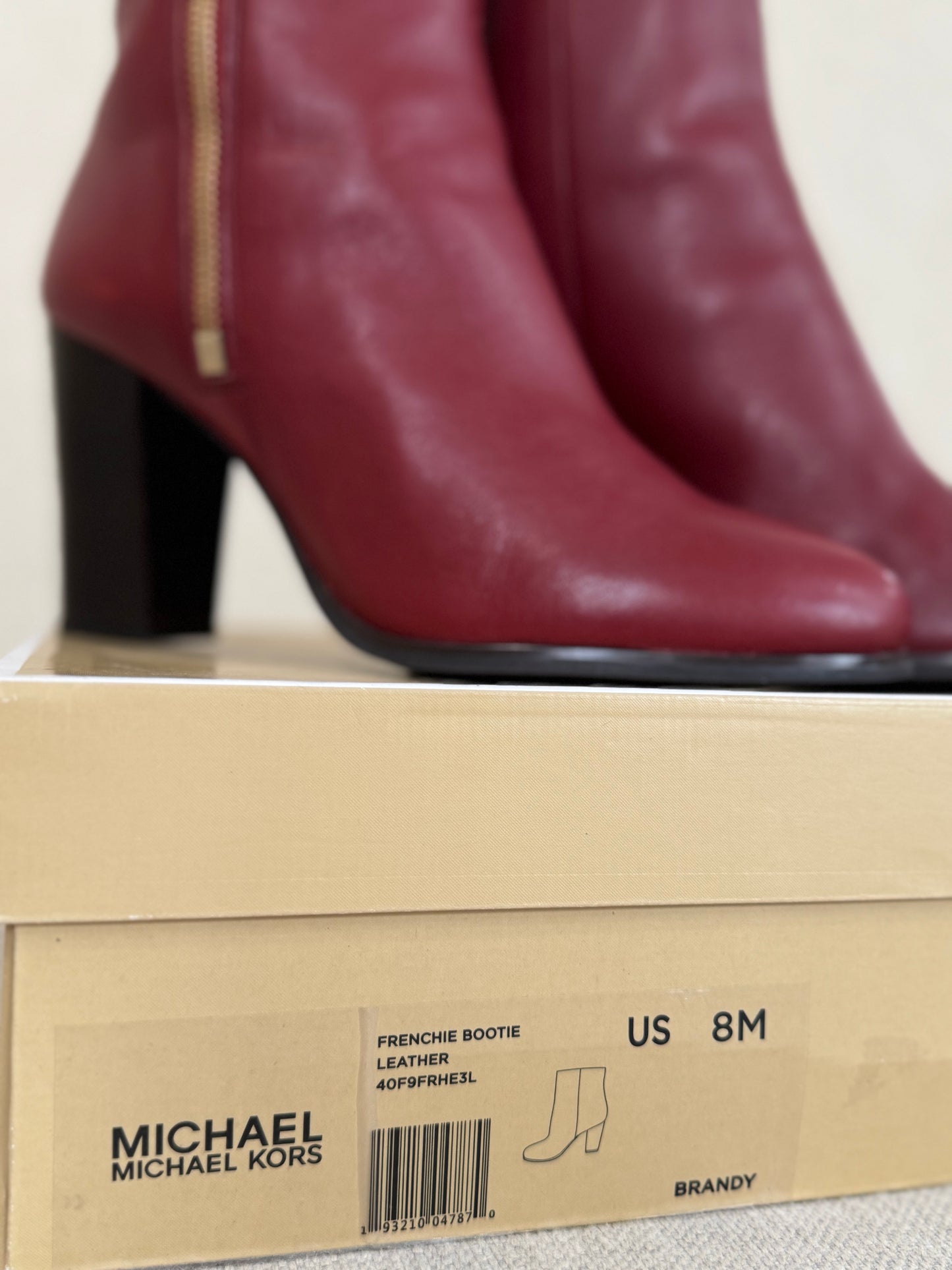 Michael Kors Frenchie Ankle Boots - sz 8 (NWT)