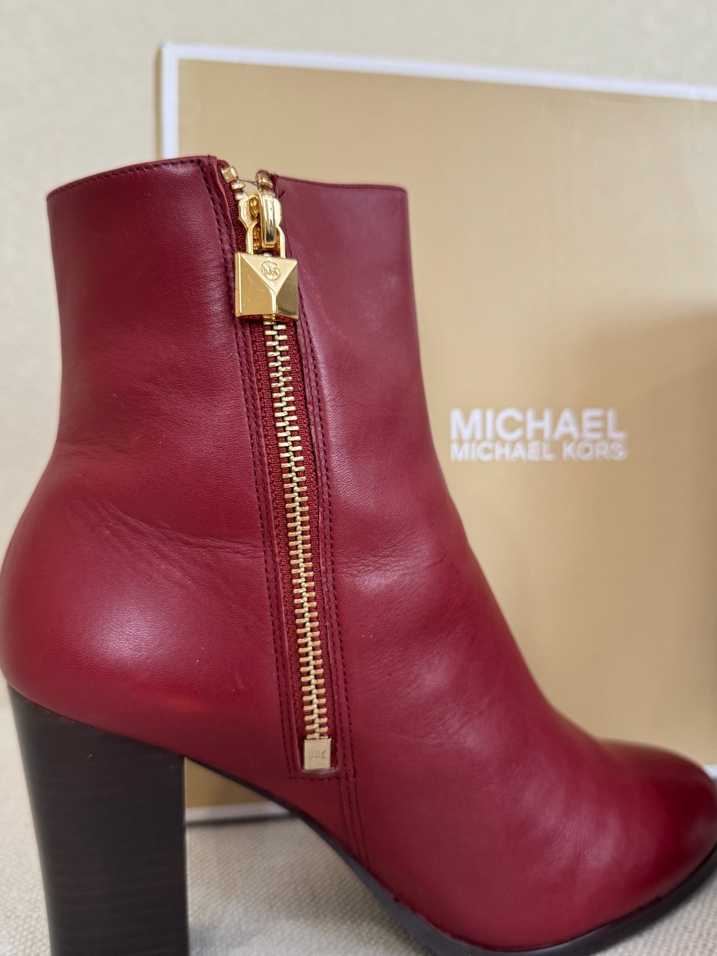 Michael Kors Frenchie Ankle Boots - sz 8 (NWT)