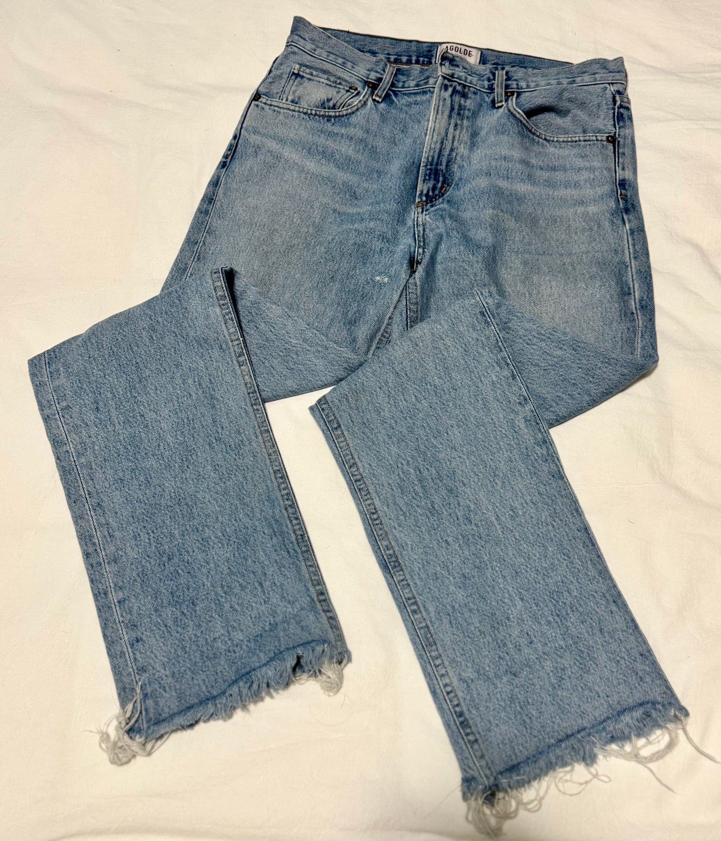 AGOLDE High-Rise Tapered Baggy Jean - sz 29