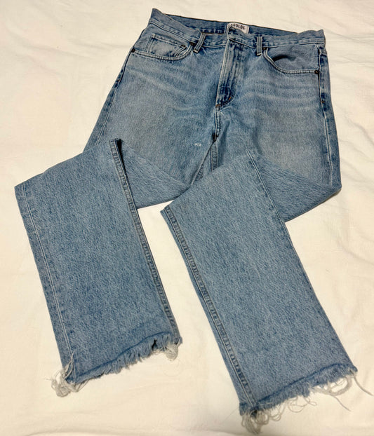 AGOLDE High-Rise Tapered Baggy Jean - sz 29