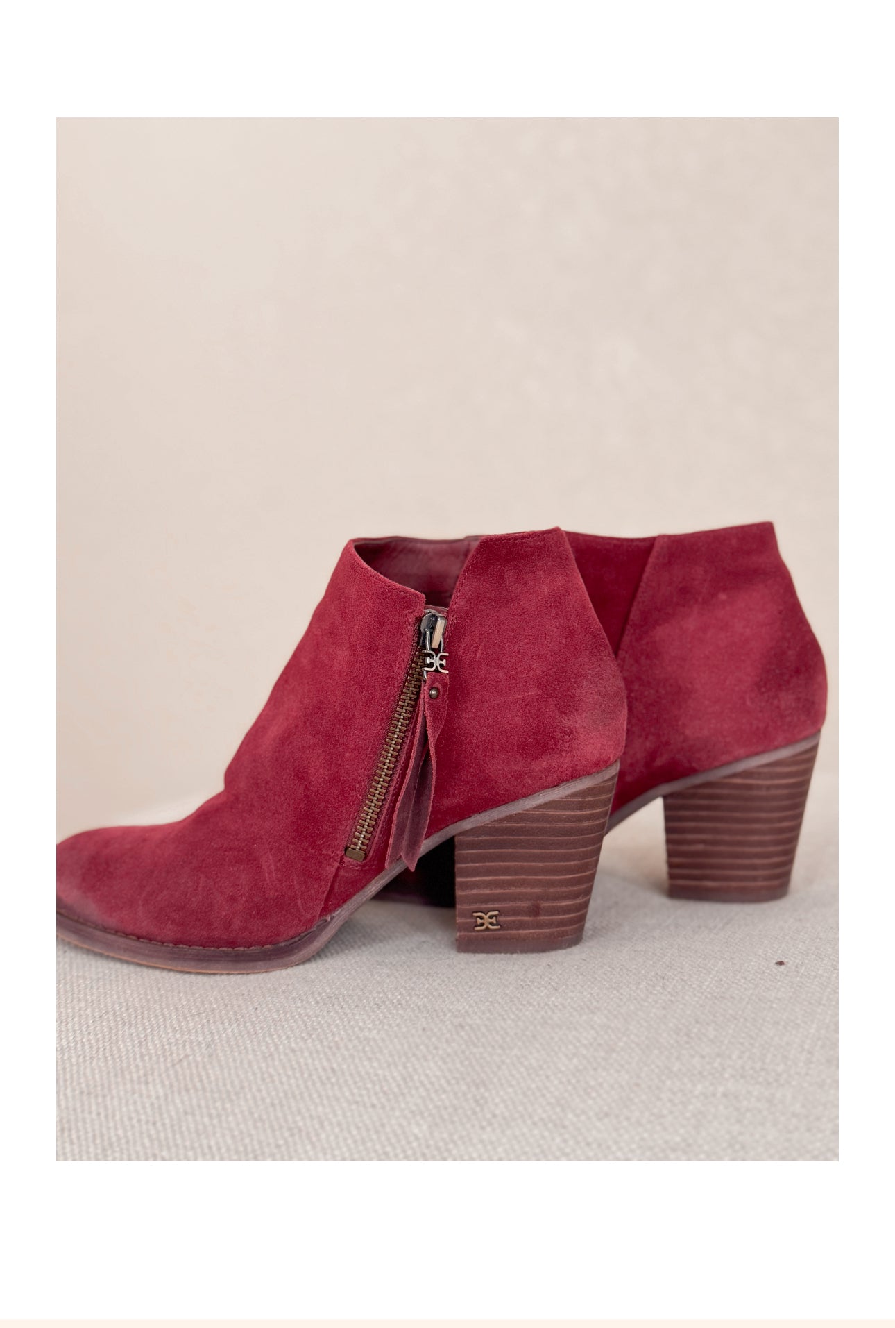 Sam Edelman Macon Suede Ankle Boot - sz 7.5