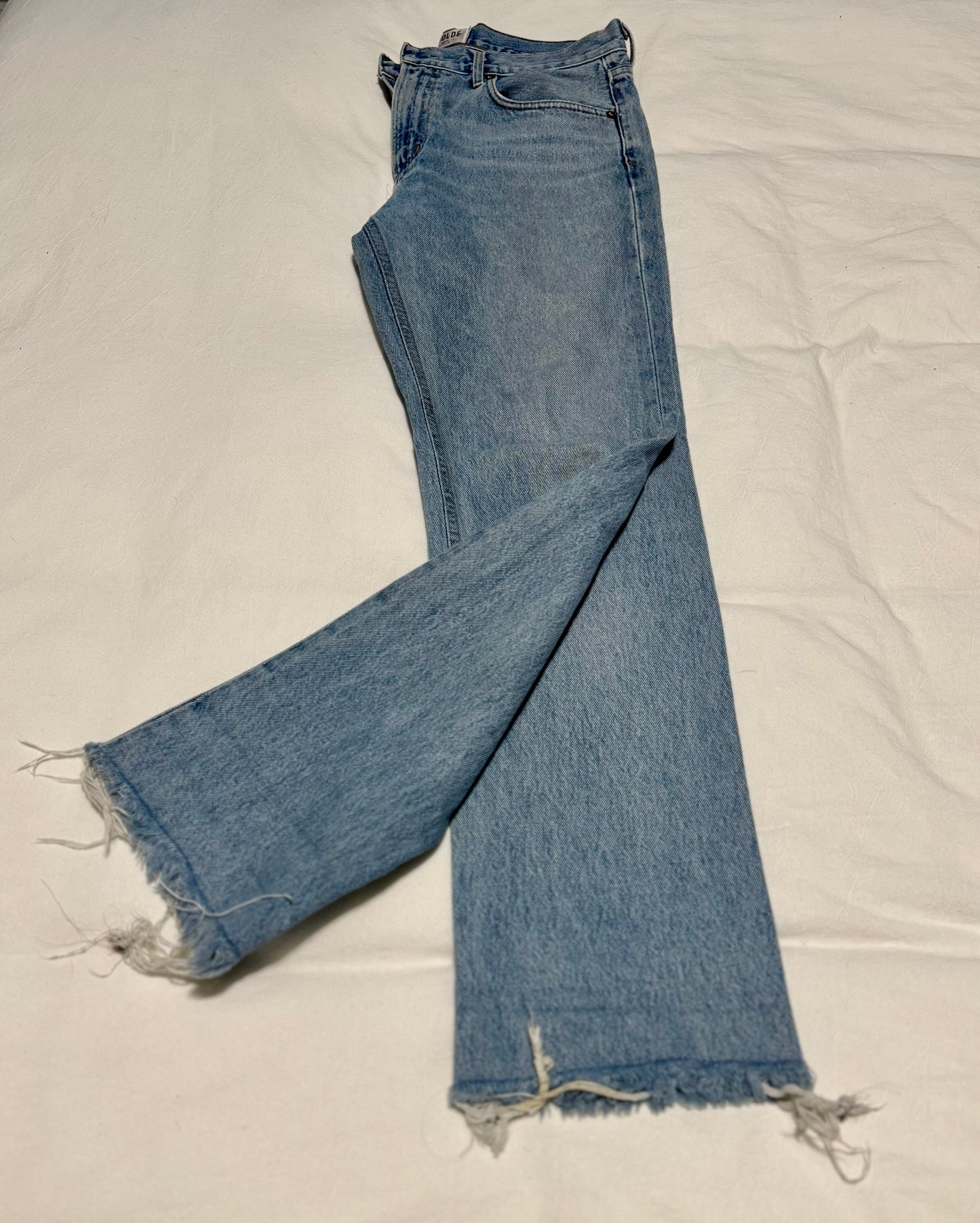 AGOLDE High-Rise Tapered Baggy Jean - sz 29